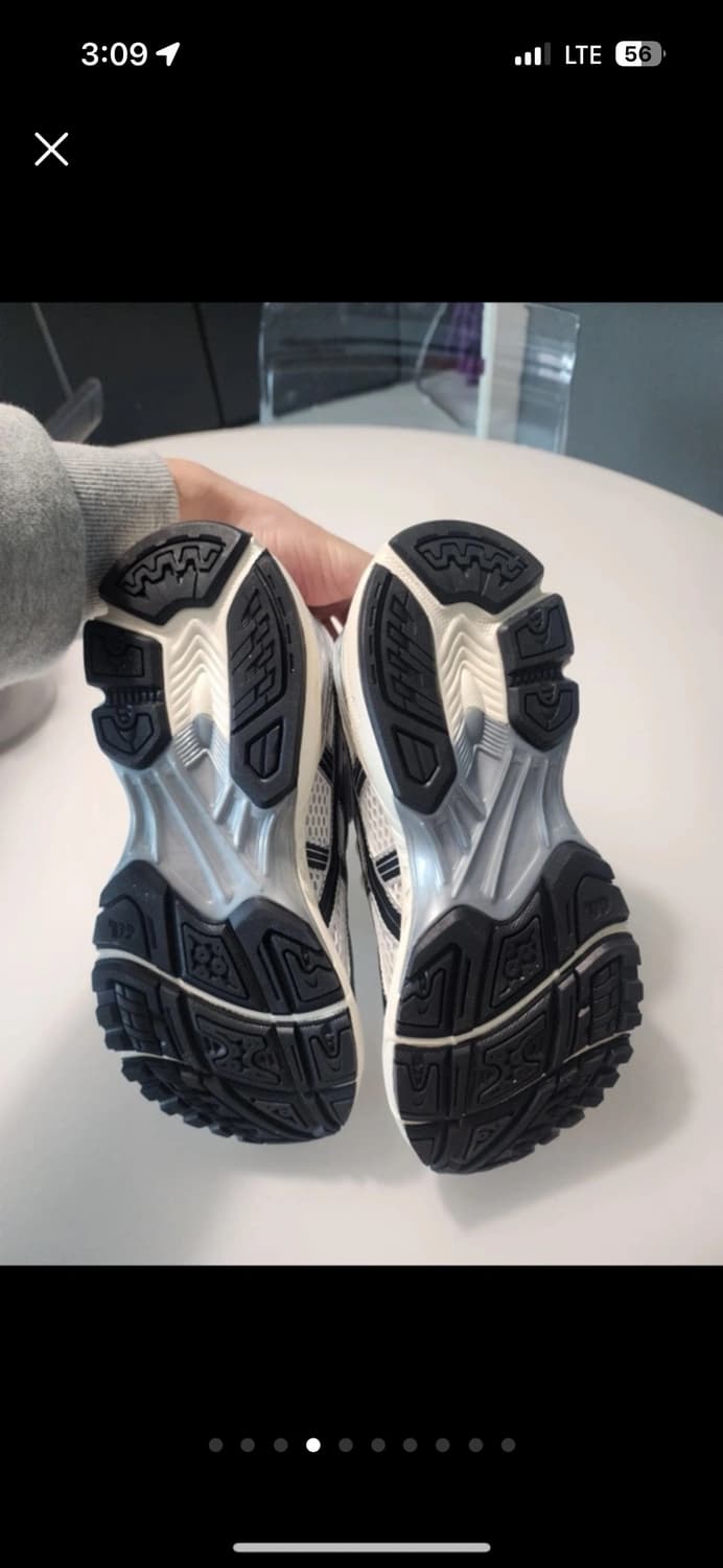 아식스 x JJJ자운드 젤 카야노 14 실버 블랙 상품이미지4