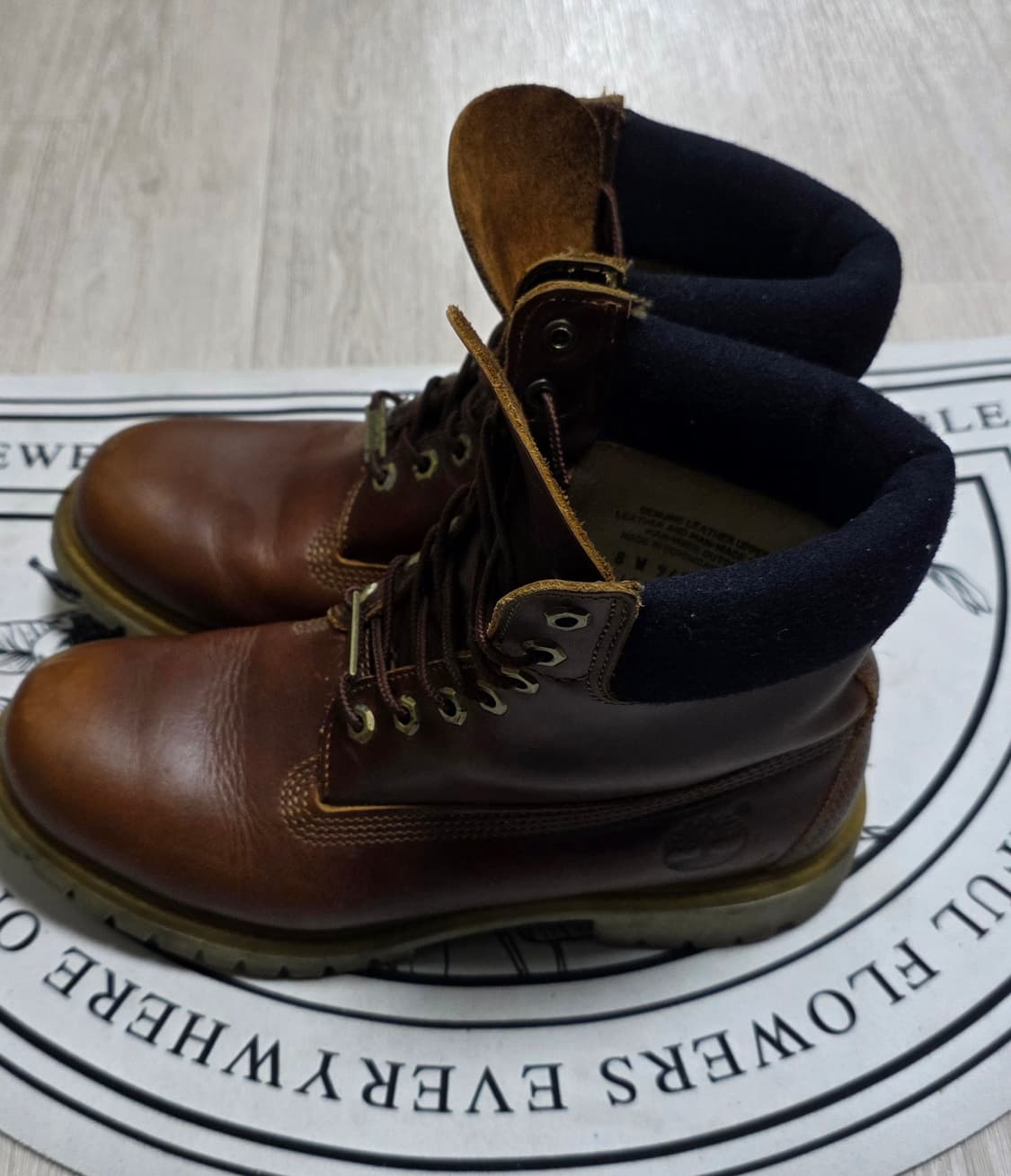 팀버랜드 6인치 워터프루프 브라운 부츠 260 상품이미지2