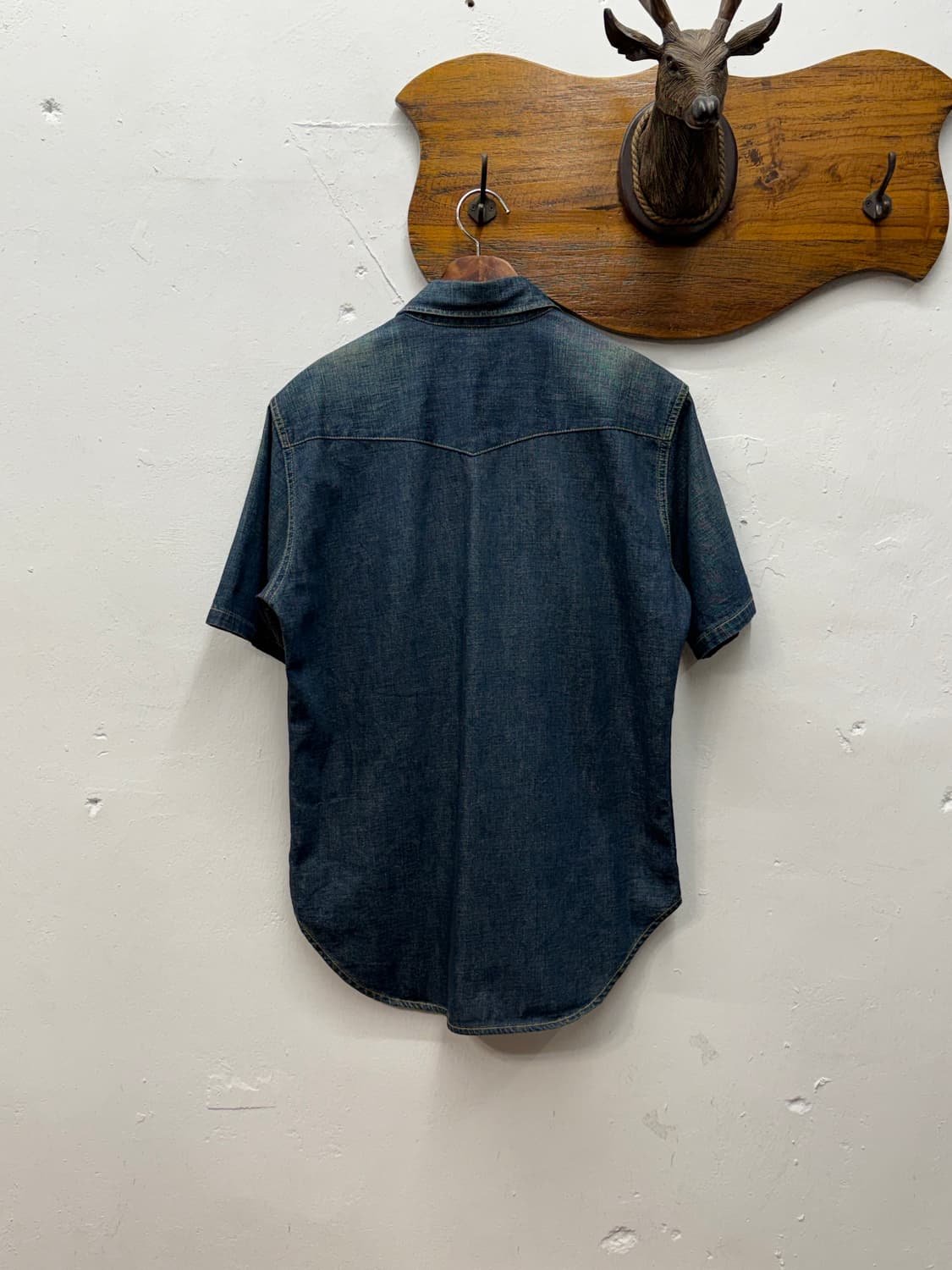 Levi's Short Sleeve Denim Western Shirt 상품이미지4