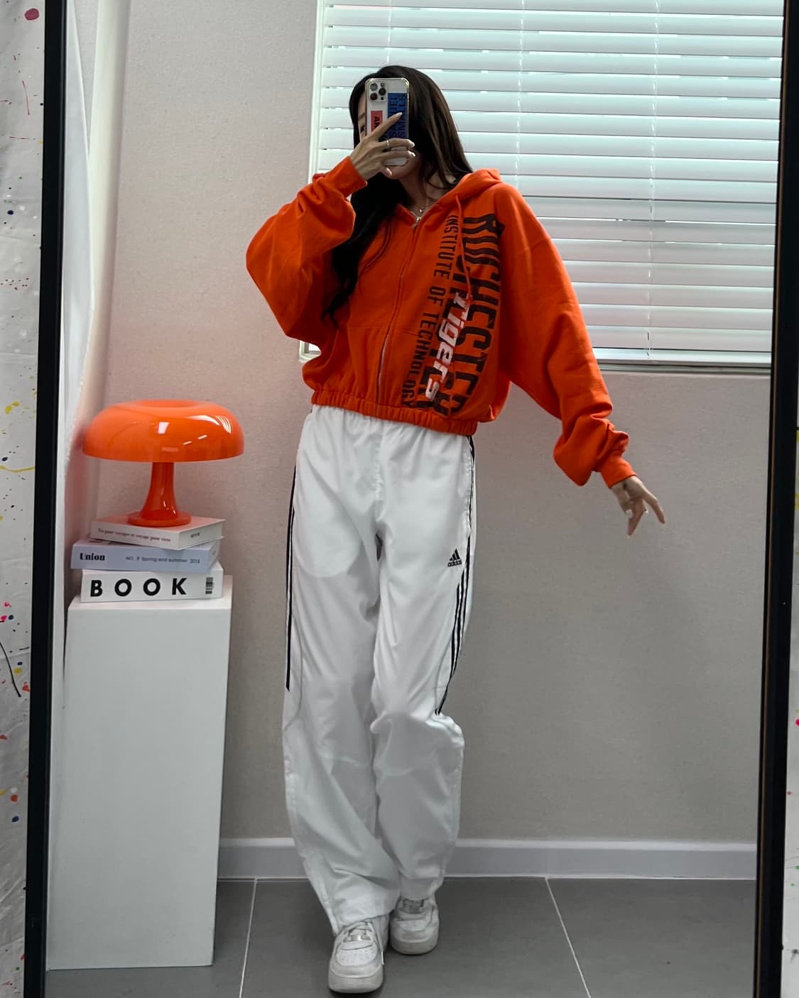 (WOMEN)챔피온 크롭 후드-M1448 상품이미지6