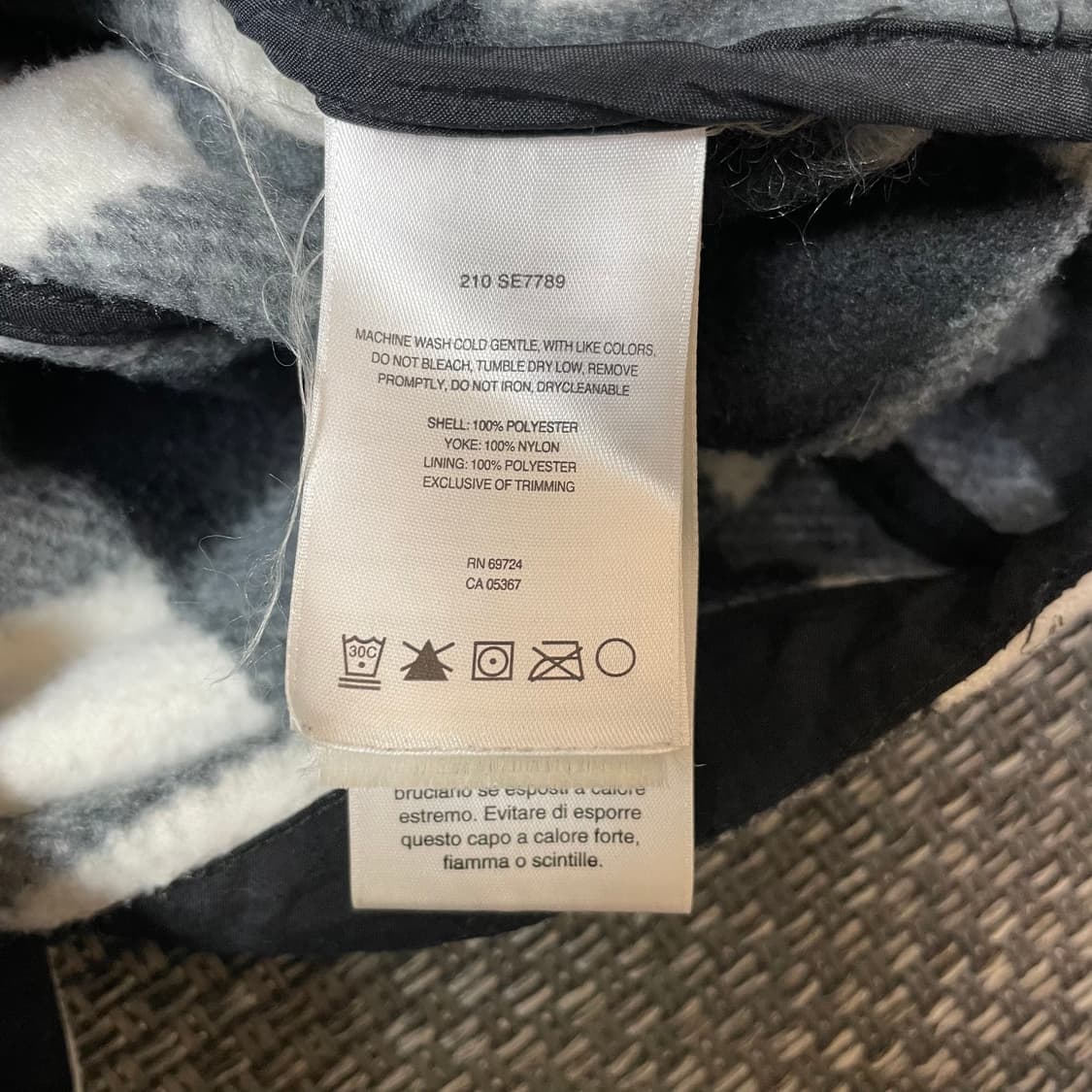 컬럼비아 블랙그레이 플리스 후리스 자켓 L 상품이미지6