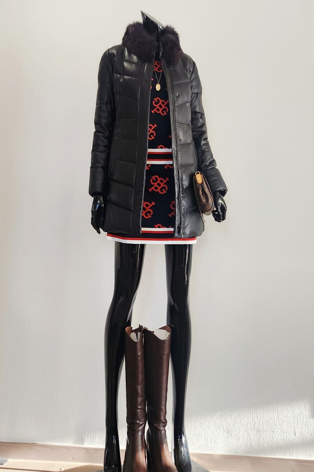 양가죽 구스패딩 상품이미지5