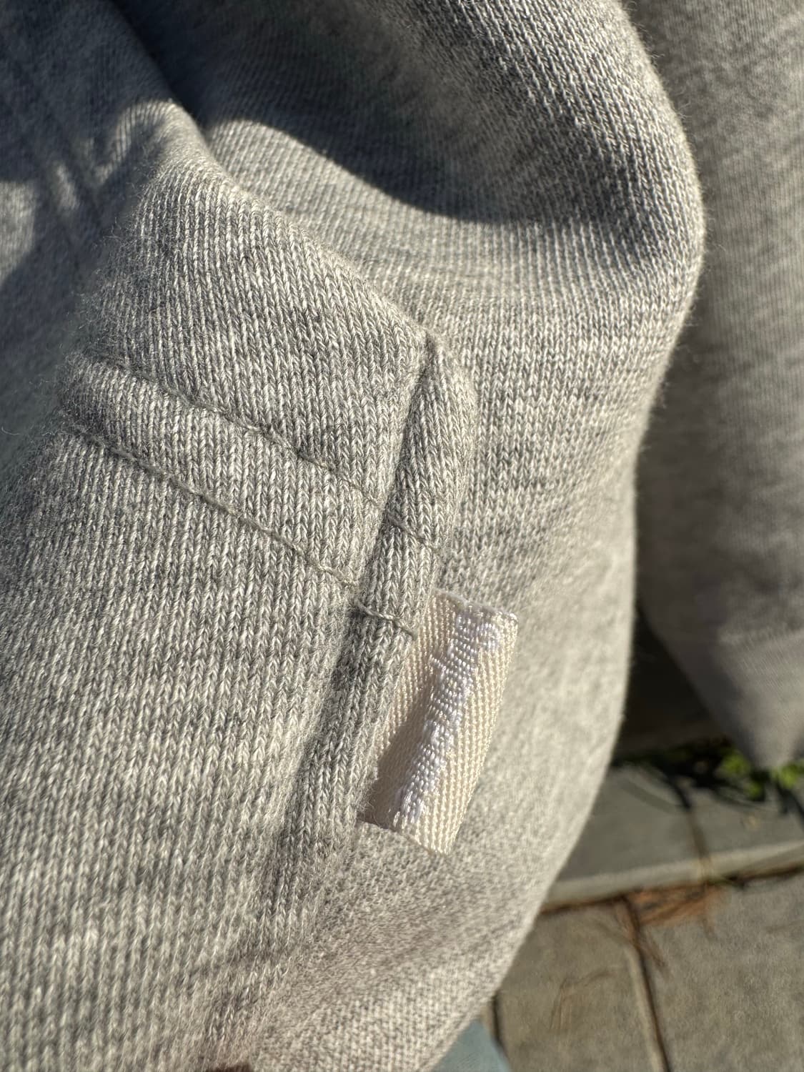 90s 슈프림 후드집업 그레이 아치로고 상품이미지6