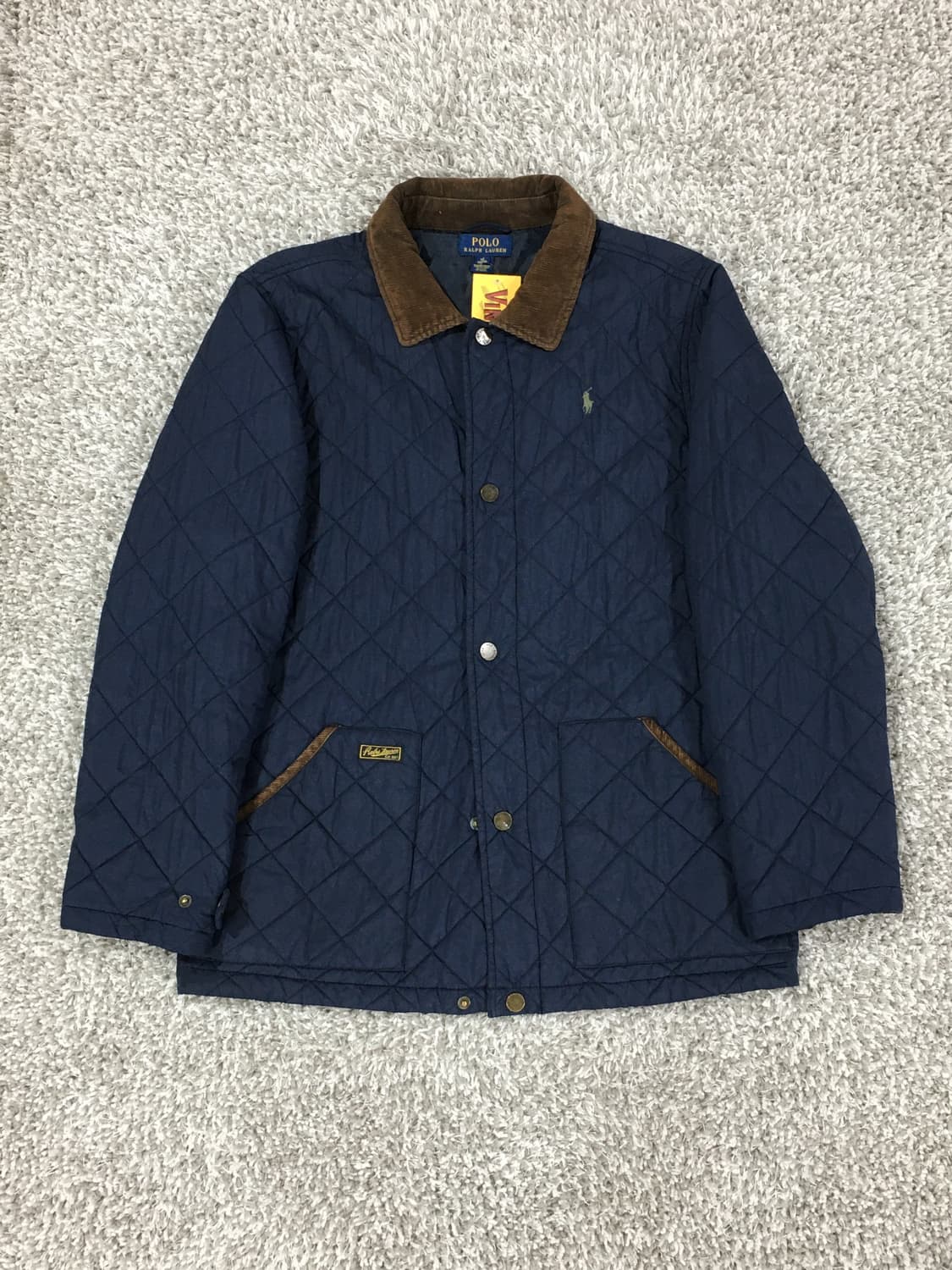 폴로 랄프로렌 네이비 퀼팅 자켓 상품이미지2