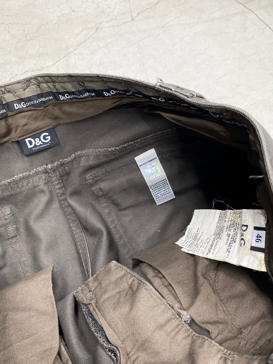 돌체앤가바나 2008SS 멀티 포켓 카고 팬츠 상품이미지6