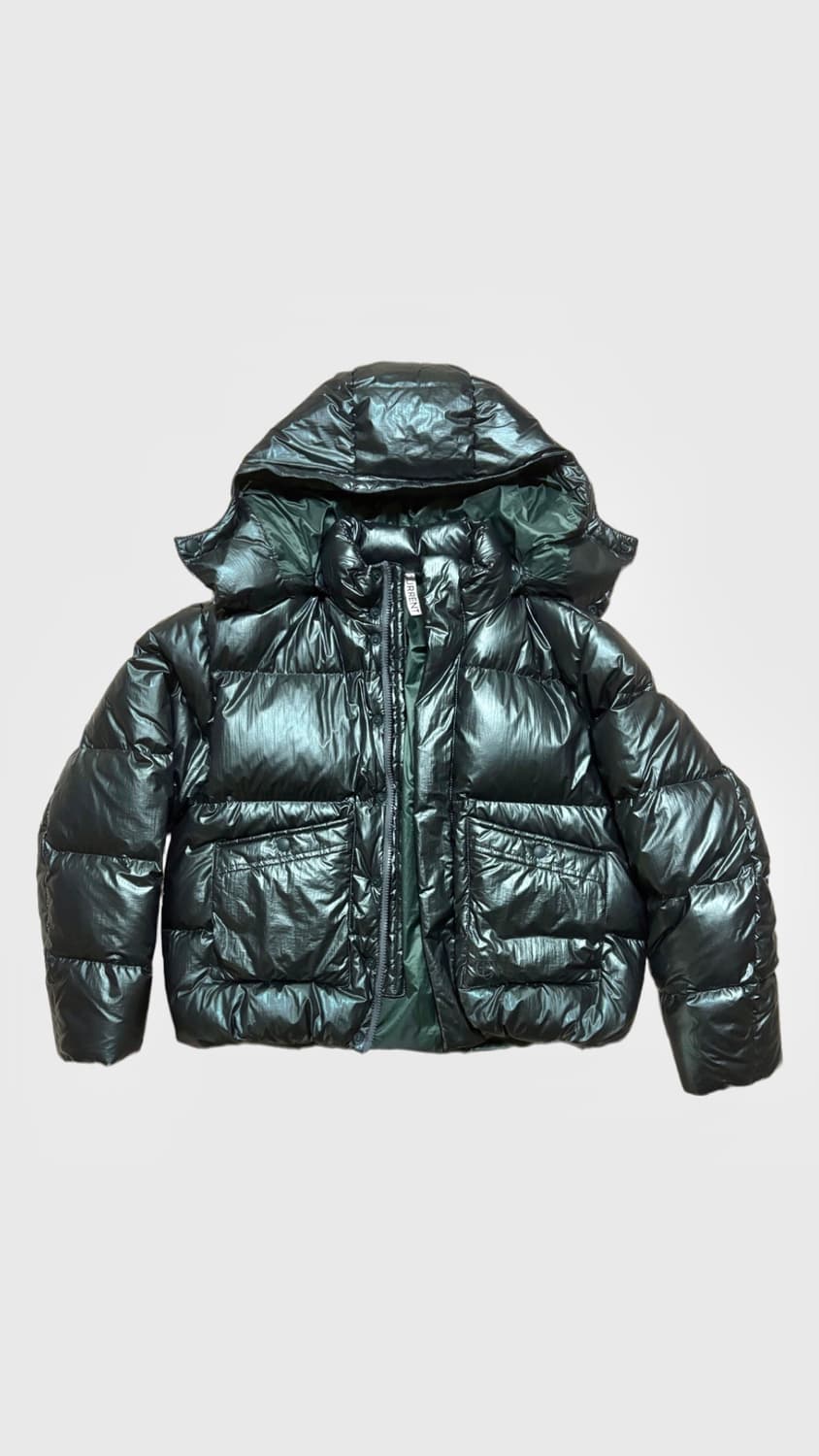 커렌트 유광 숏패딩 상품이미지1