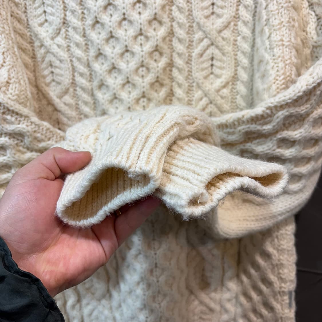 [S] PEREGRINE 페레그린 아란 스웨터  상품이미지2