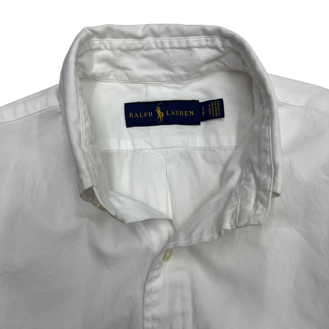 폴로 랄프로렌 네이비포니 화이트 셔츠 S 상품이미지5