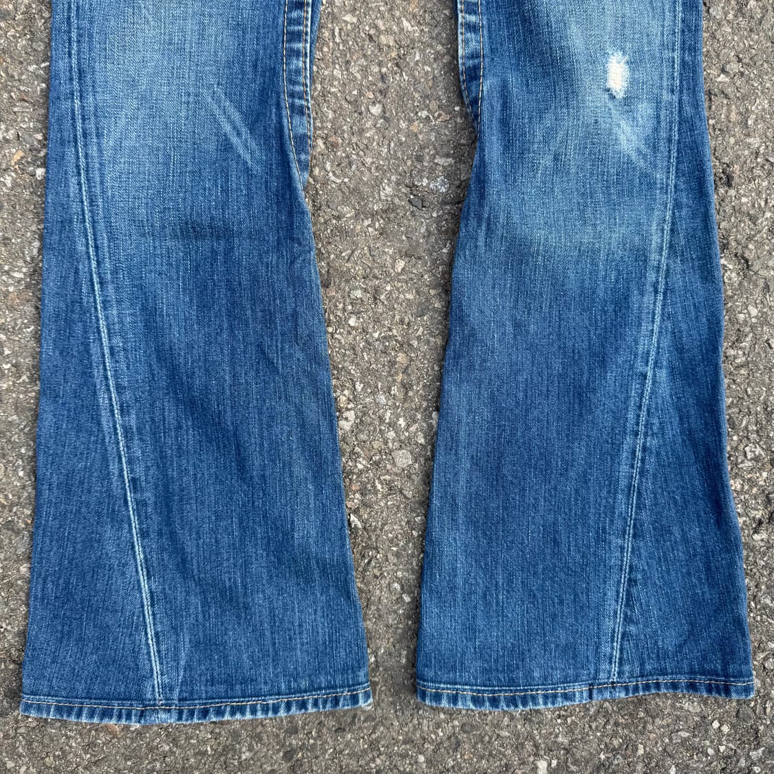 트루릴리전 USA 조이 로우 데님 팬츠 상품이미지4