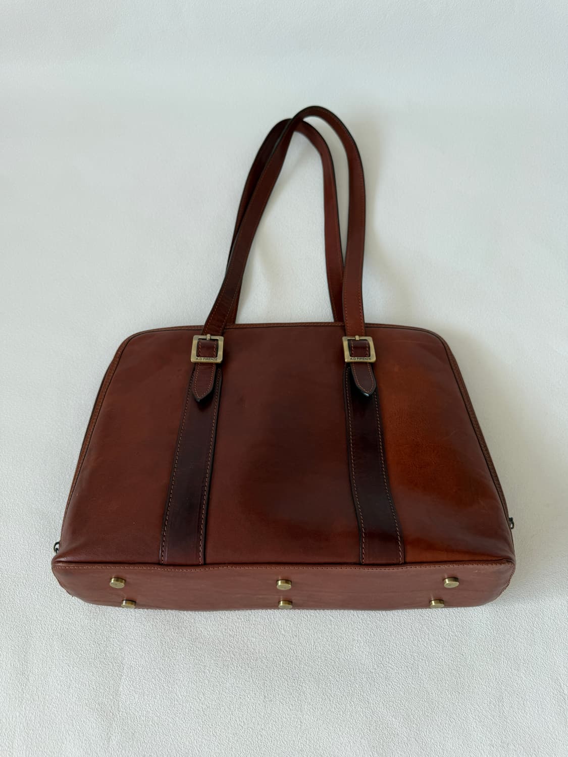 MADE IN ITALY 레더 토트 숄더백 상품이미지7