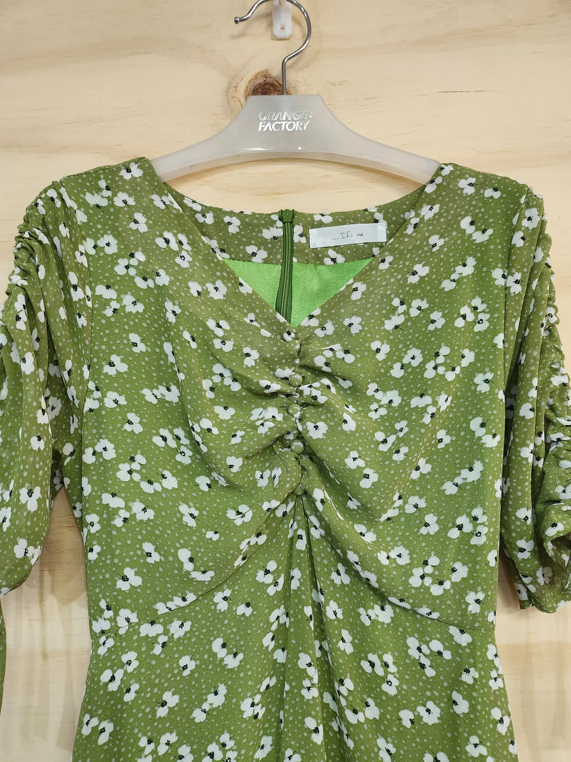 176) 플라워 쉬폰 롱 원피스 상품이미지6