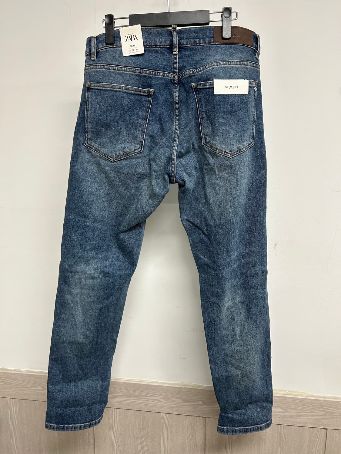 ZARA 슬림핏 청바지 42 상품이미지4