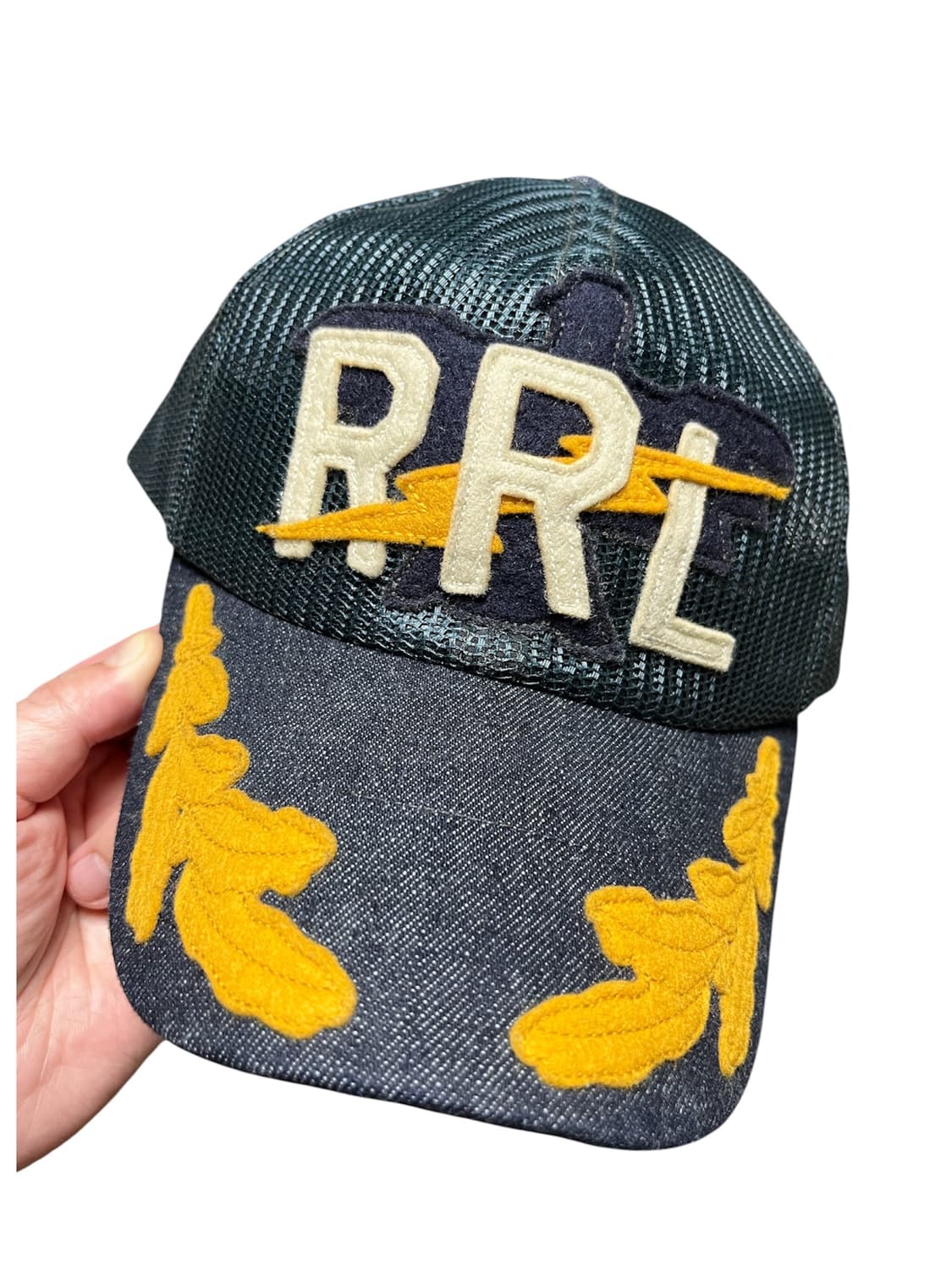 더블알엘 RRL 썬더버드 펠트 메쉬 트러커 캡 상품이미지2