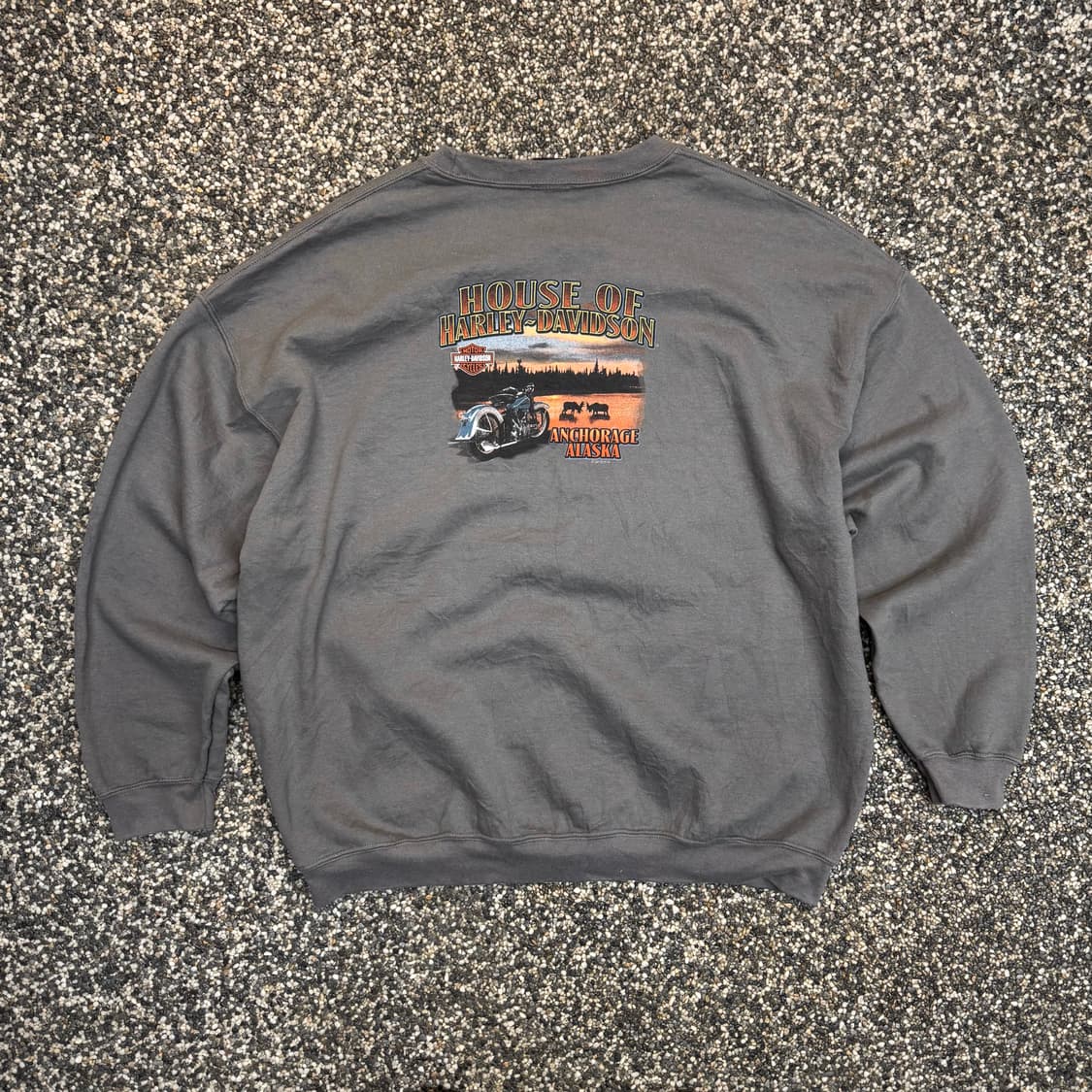 할리데이비슨 2020 컷포인트 스웻셔츠 맨투맨 (XL)   상품이미지3