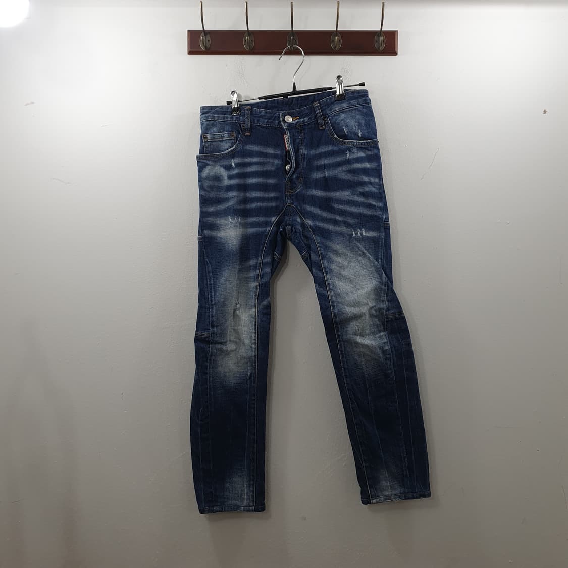 46 디스퀘어드2 남성 빈티지 워싱 데님 청바지 팬츠 상품이미지1