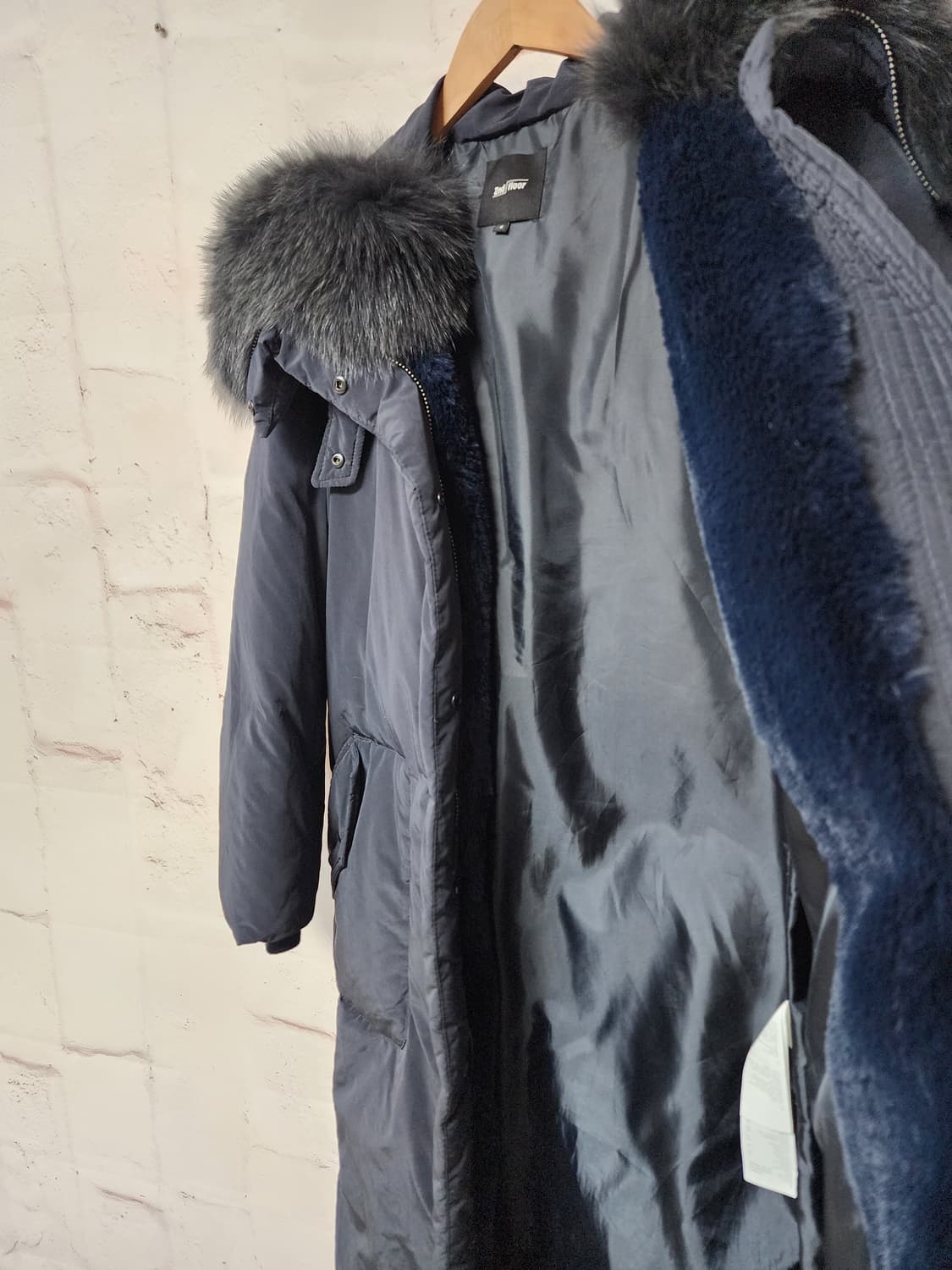 세컨플로어 폭스 퍼 패딩 코트 상품이미지8