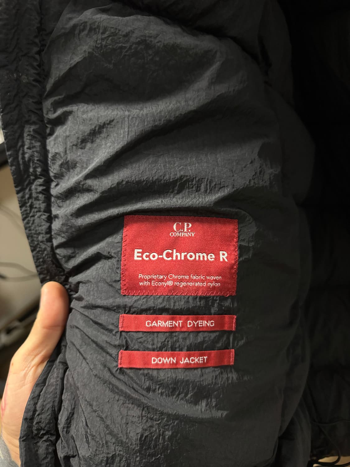 CP컴퍼니 에코크롬R 고글패딩 상품이미지4