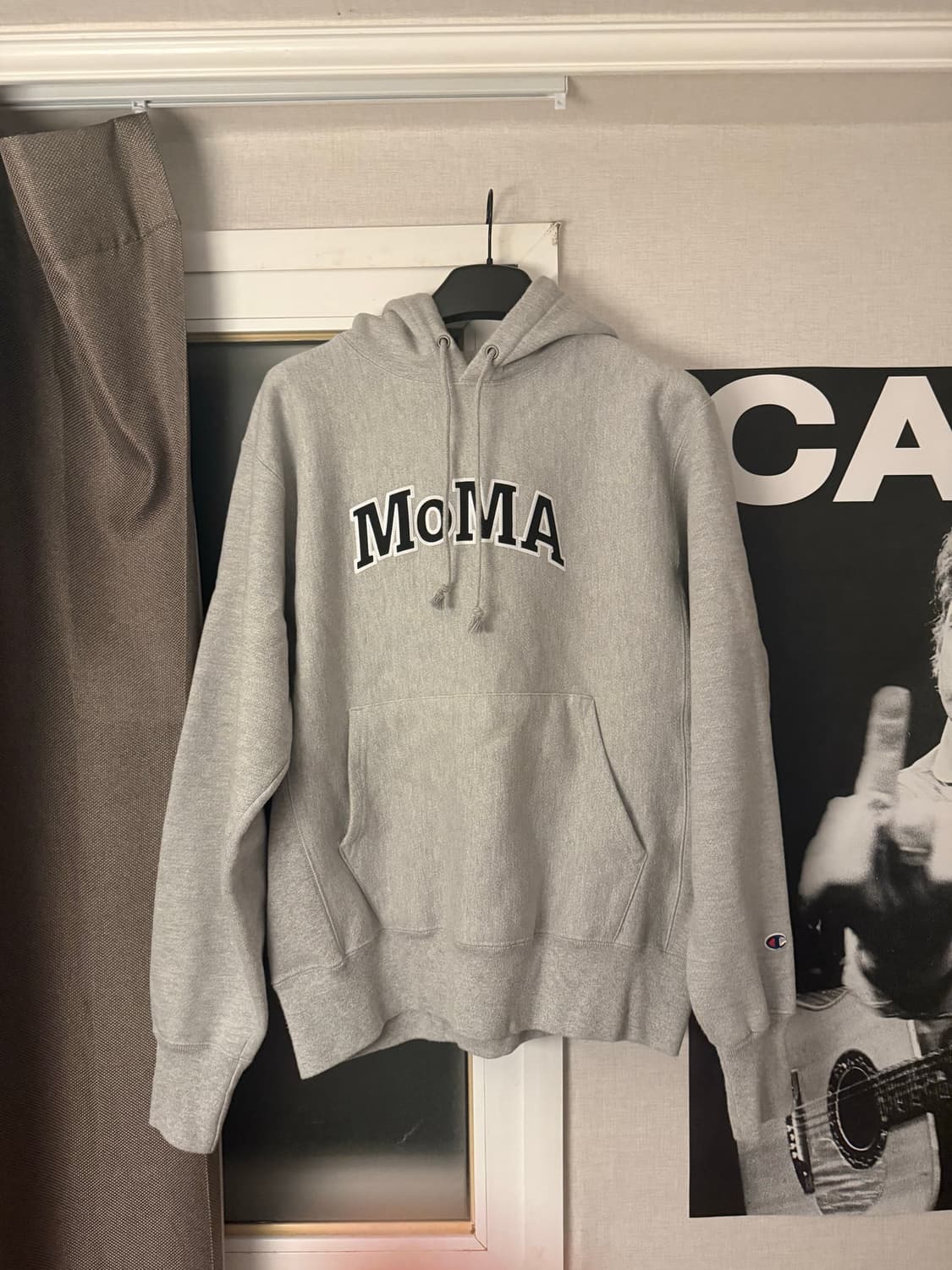 챔피온 모마 MoMA 그레이 후디 M(아시안 XL) 상품이미지1