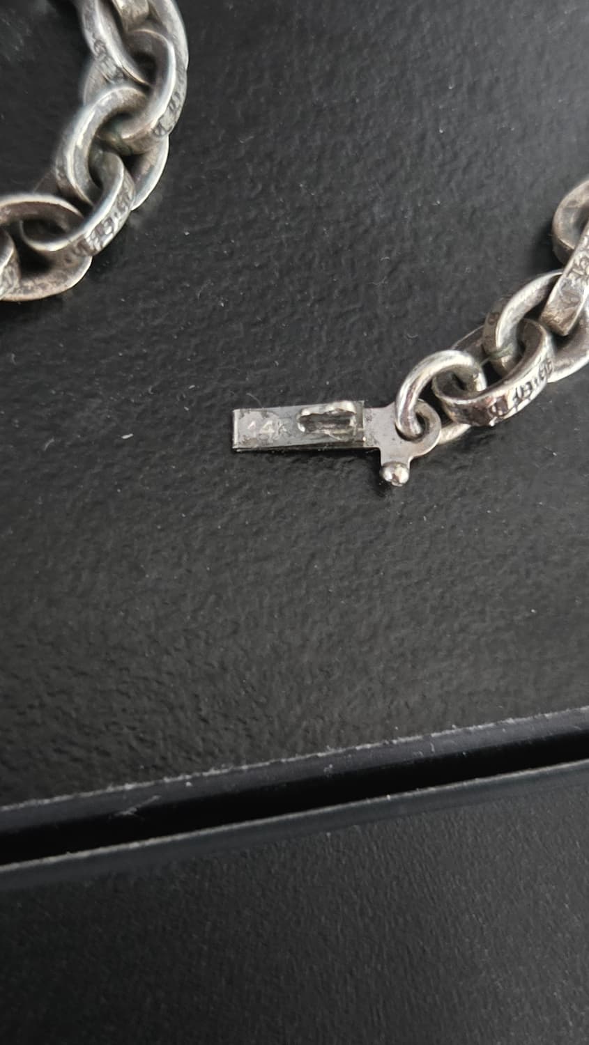 크롬하츠 페이퍼체인 24인치 구형 상품이미지1