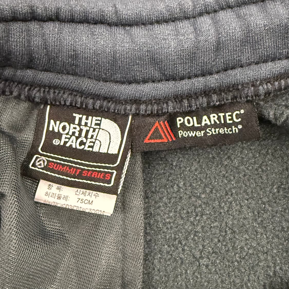 [정품] 노스페이스 써미트 트레이닝 바지 네이비 블랙 b15 상품이미지4