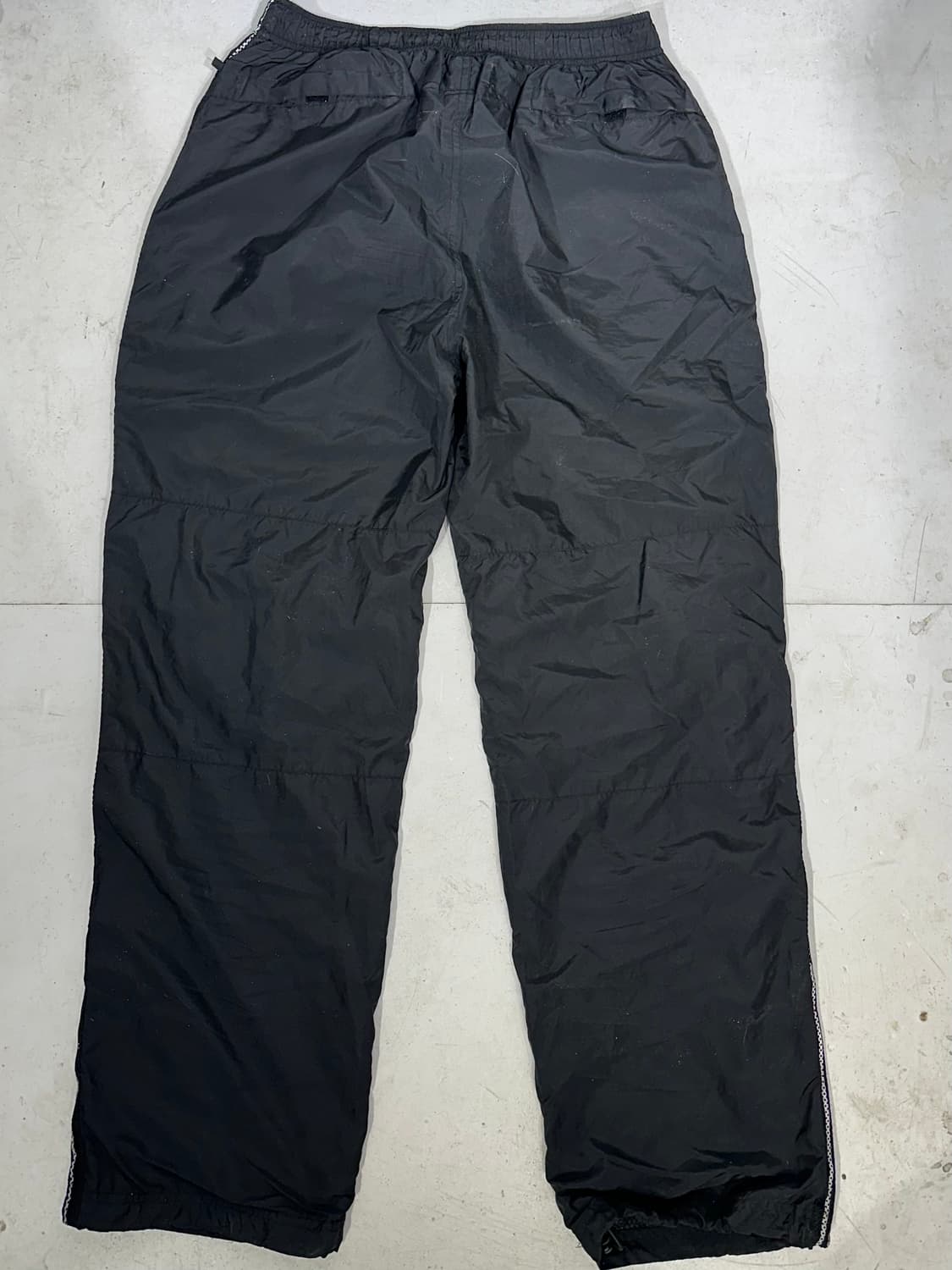 피코 블랙 와이드 트랙 팬츠 올드스쿨 사이드 포인트 추리닝 바지 L 상품이미지5