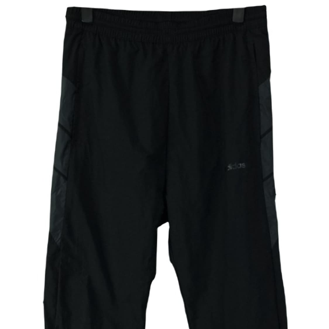 [아디다스] 로고 프린팅 나일론 조거 팬츠 블랙 M19687 상품이미지4