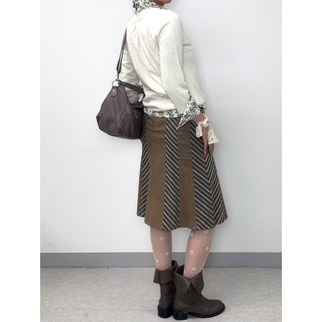 빈티지 아이보리 가디건 상품이미지4