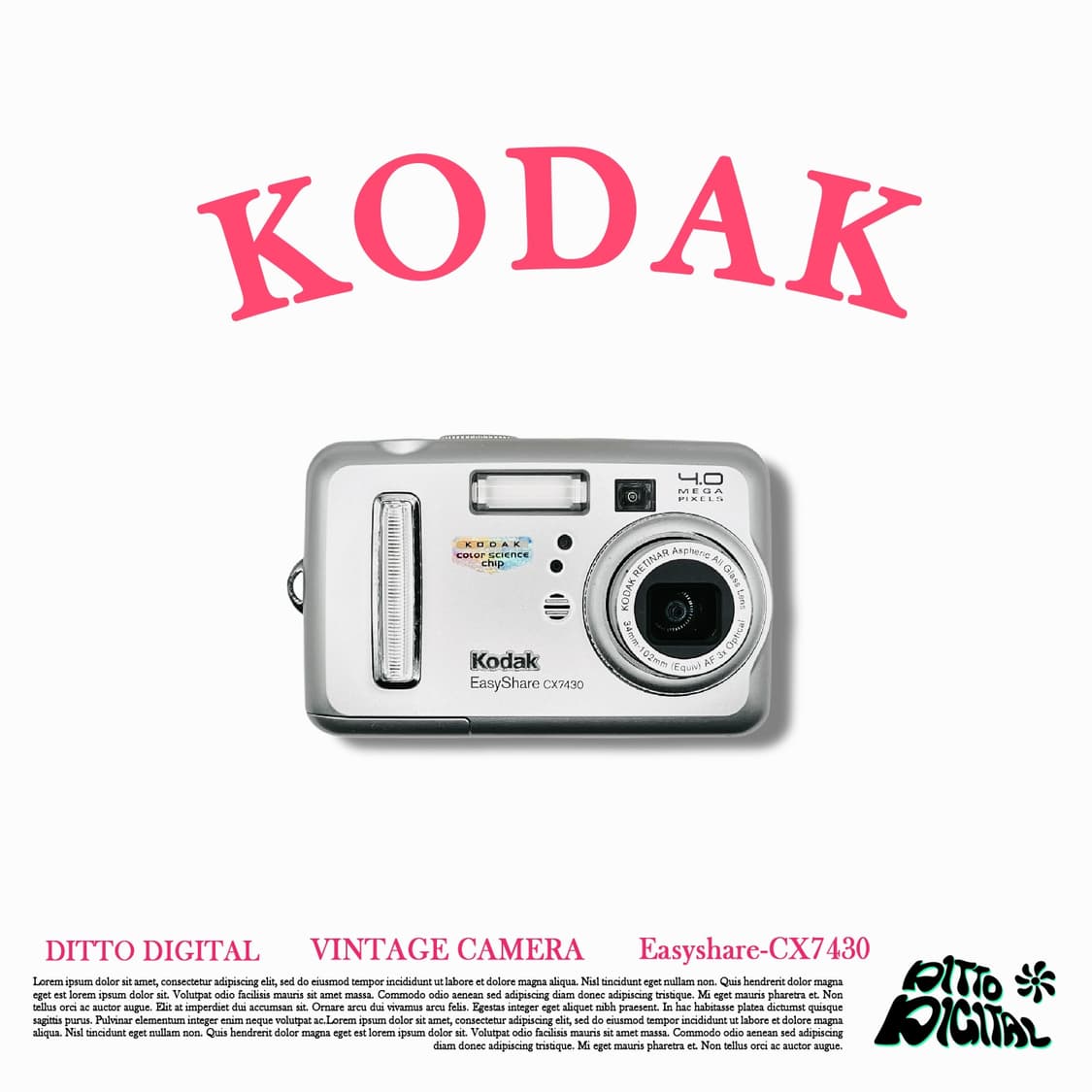 Kodak Easyshare CX7430디카 상품이미지1