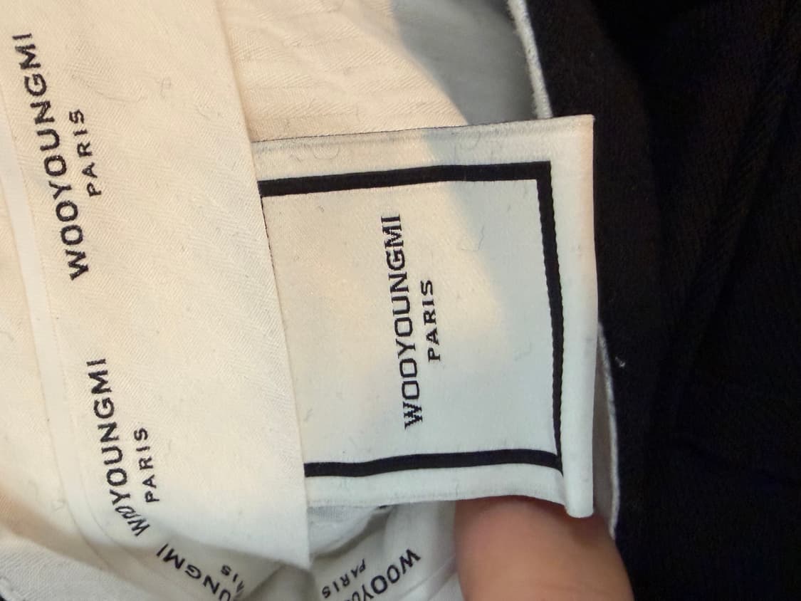 우영미 블랙 팬츠 52 상품이미지4