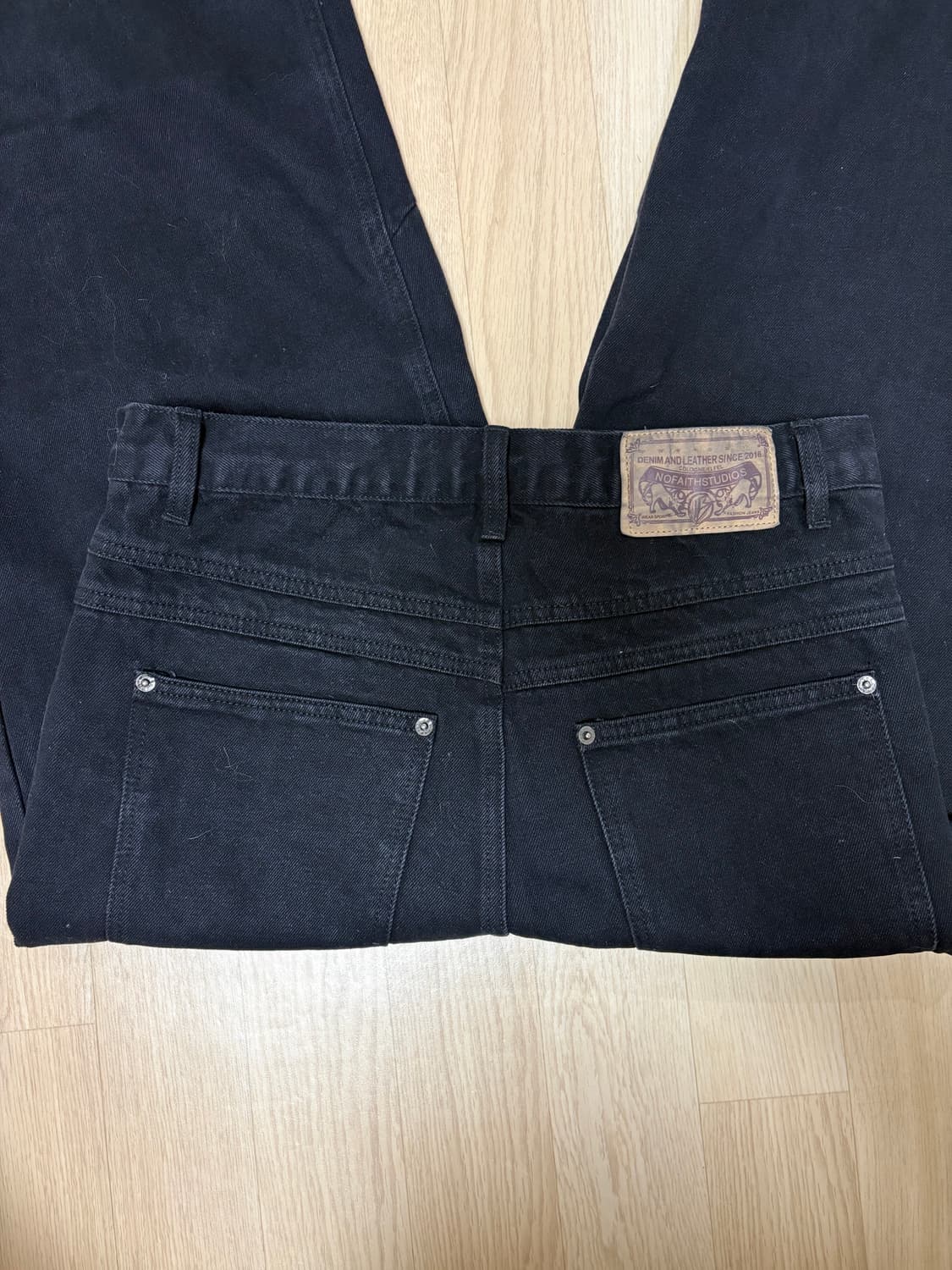 no faith studio loose everyday denim 상품이미지4