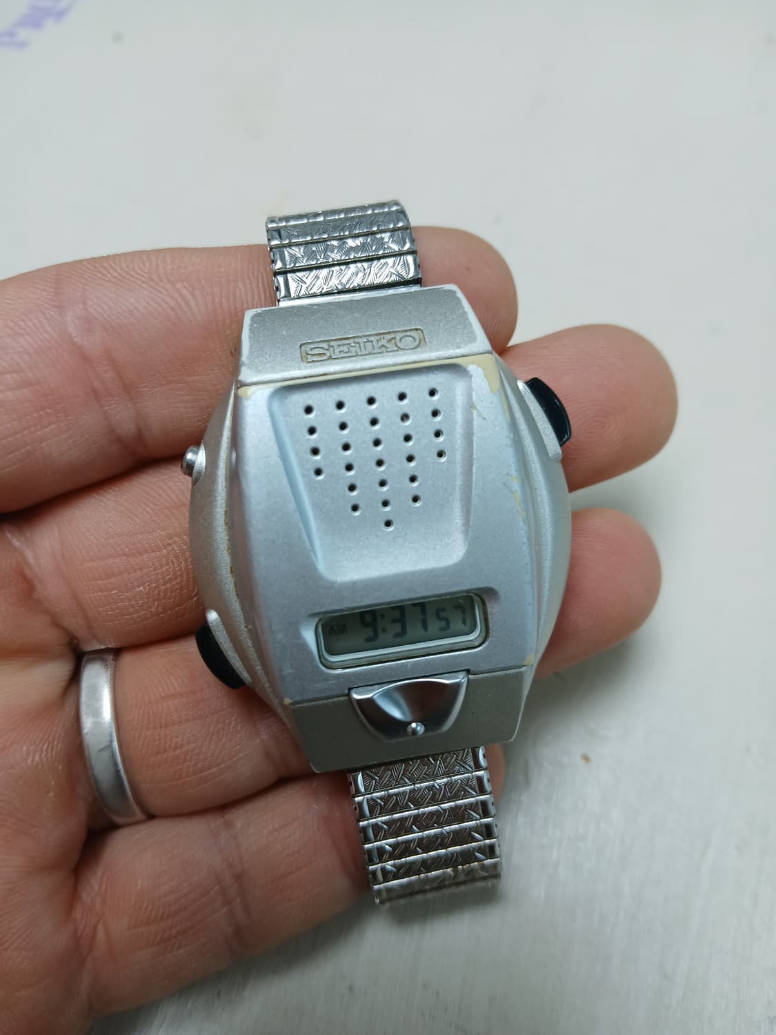 빈티지 세이코 seiko  음성 시계 (A860-4001) 상품이미지1