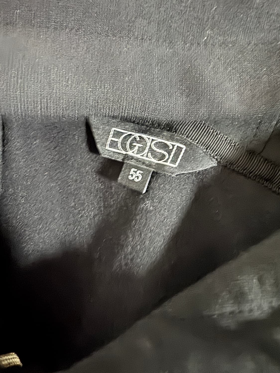 여성 에고이스트 뒷 프린팅 귀여운 크롭 후드집업 S 블랙 상품이미지3