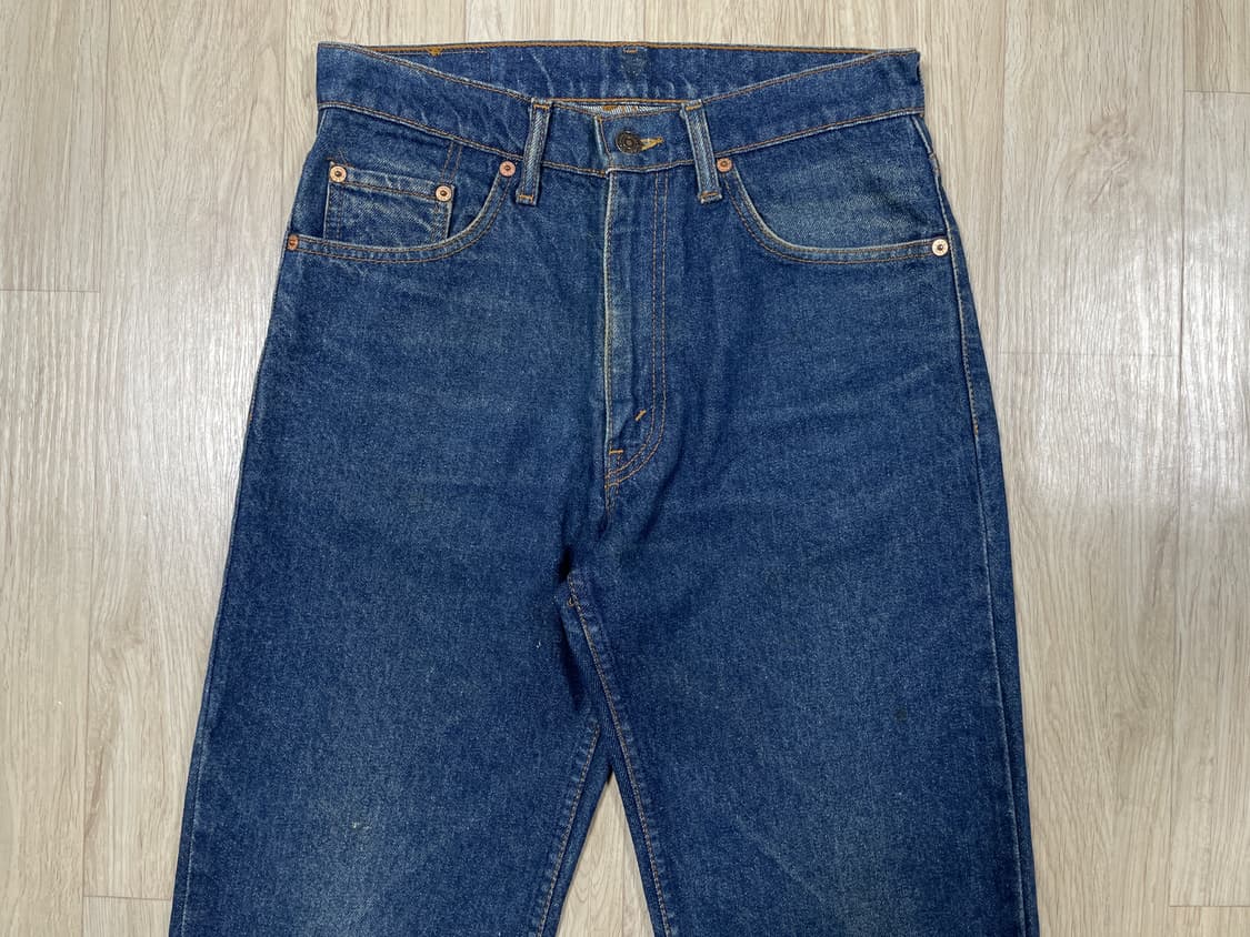 29) 90's 리바이스 616 테이퍼드핏 진청 데님팬츠 상품이미지5