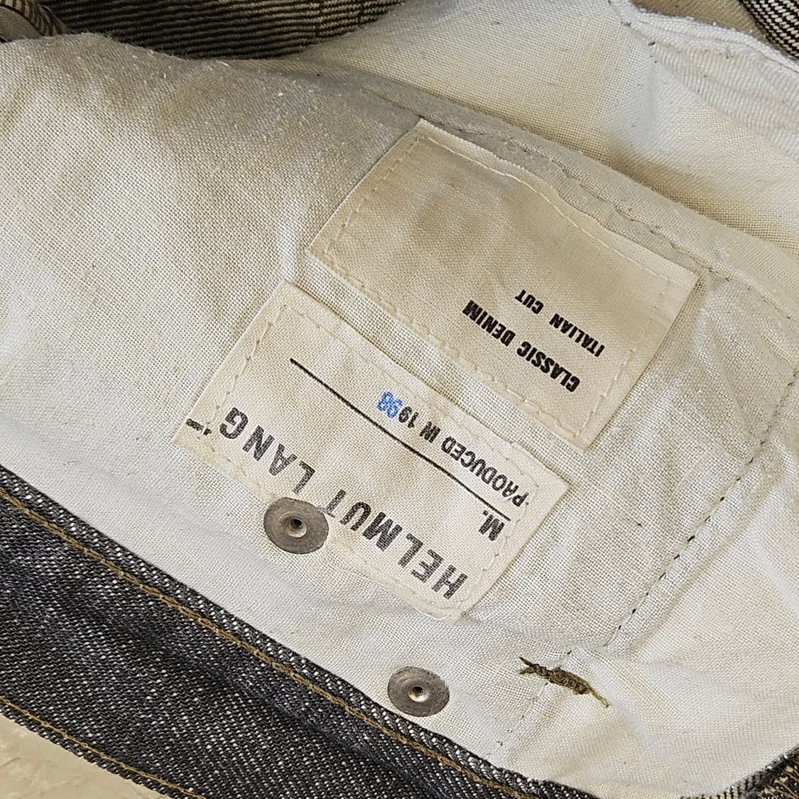 HELMUTLANG 헐무트랭 그레이진 청바지 빈티지 27인치 상품이미지7