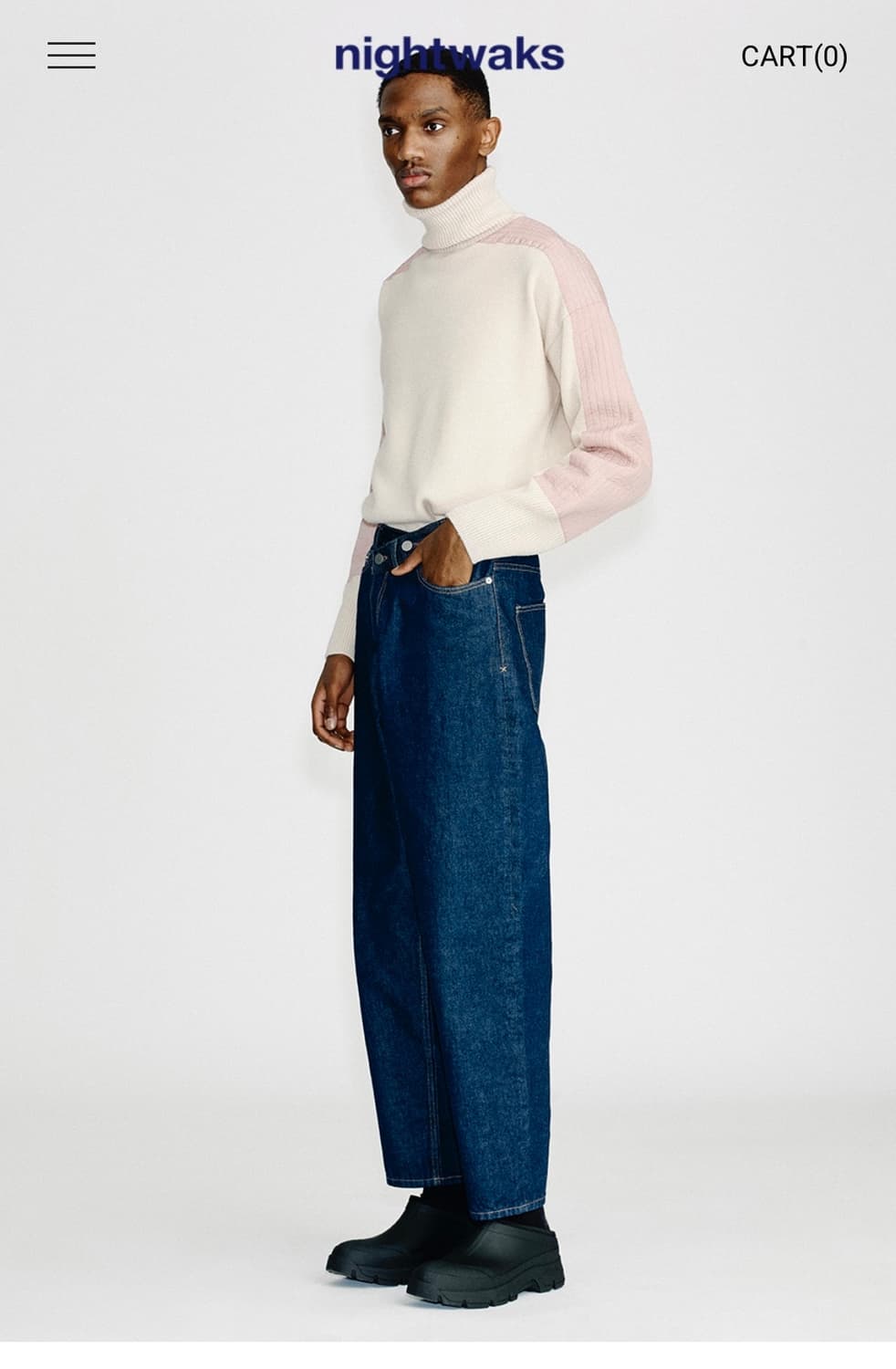 [HGBB STUDIO] YUPIK DENIM JEANS (INDIGO) 상품이미지7