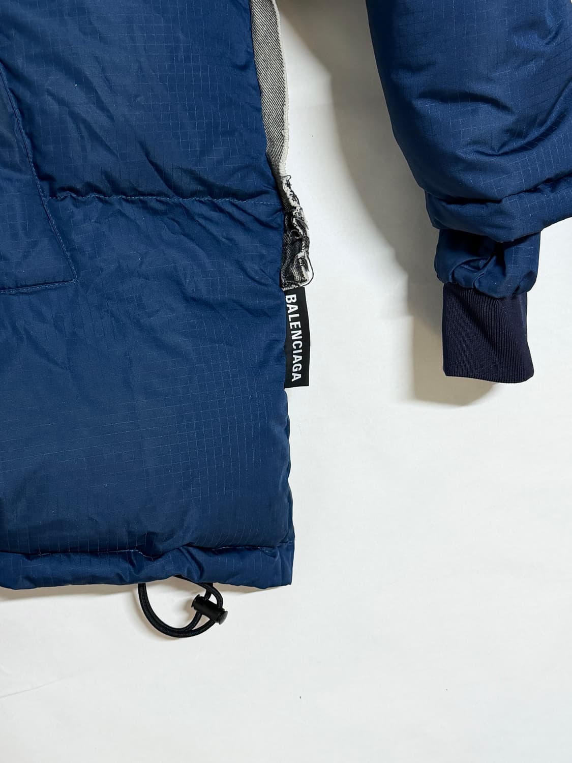 발렌시아가 데님 레이어드 패딩 자켓 48 상품이미지6