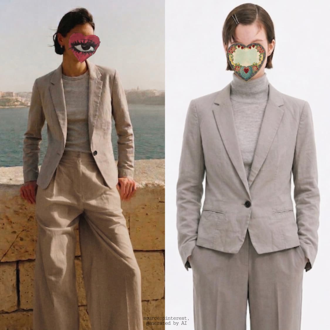 10s 이자벨마랑 린넨 테일러드 싱글 자켓 상품이미지2