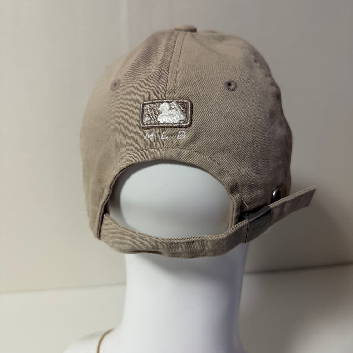 MLB 뉴욕 양키스 베이지 볼캡 상품이미지3