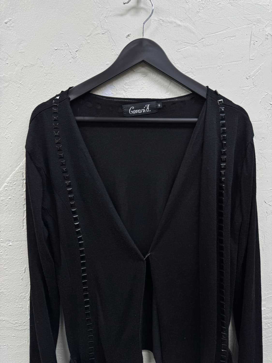 Cavaria 00s stud gimmick cardigan 상품이미지3