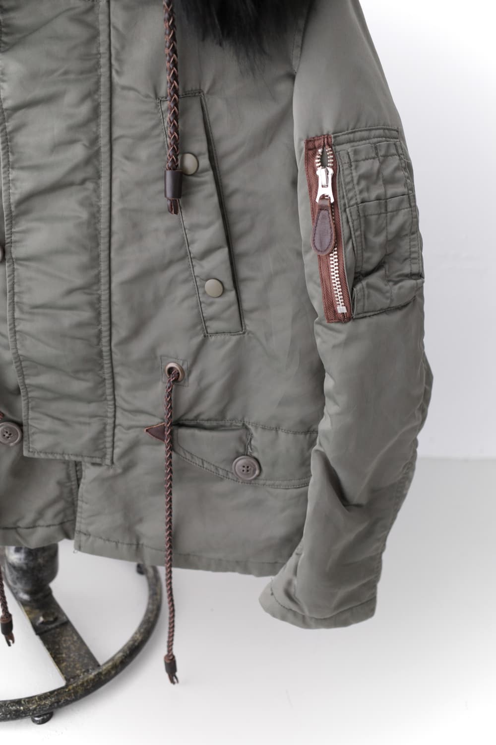 johnbull) fur button jacket 상품이미지4