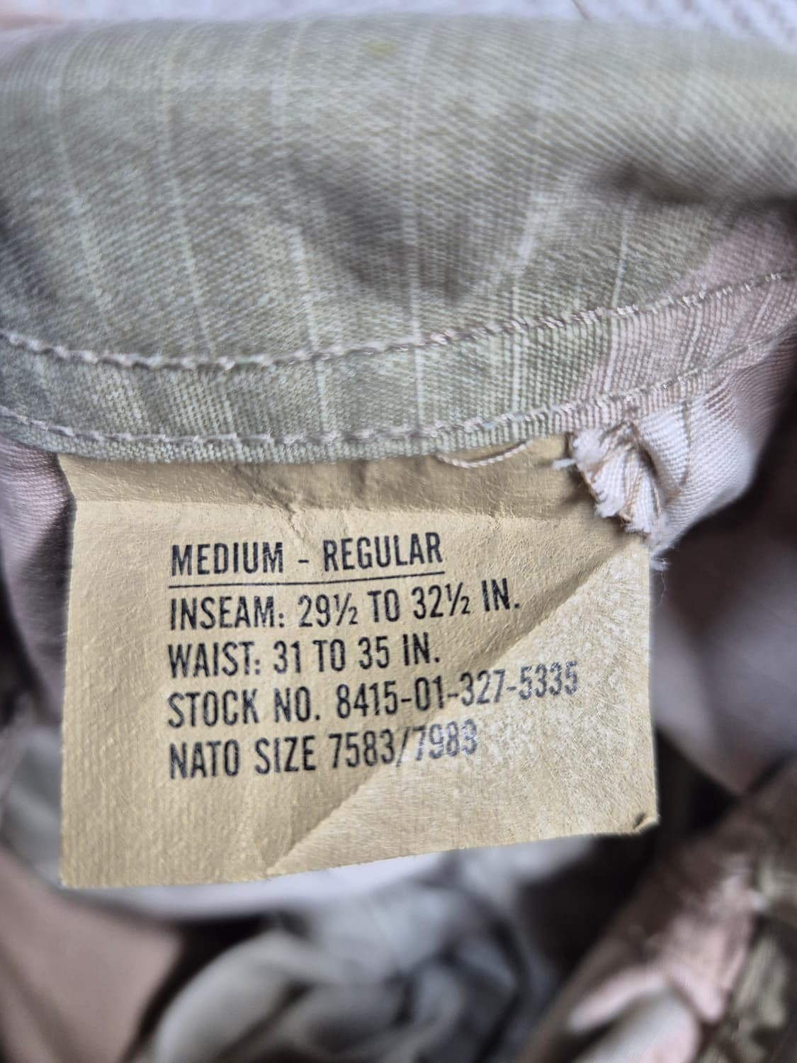 BDU 팬츠 미군 (BP15) 상품이미지5