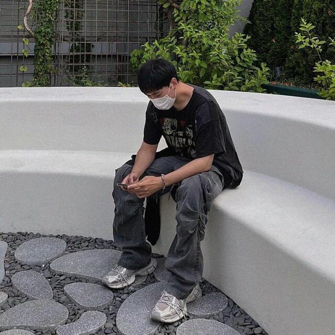 Aop(에이옵) RAW EFFECT LAYERED PANTS 상품이미지3