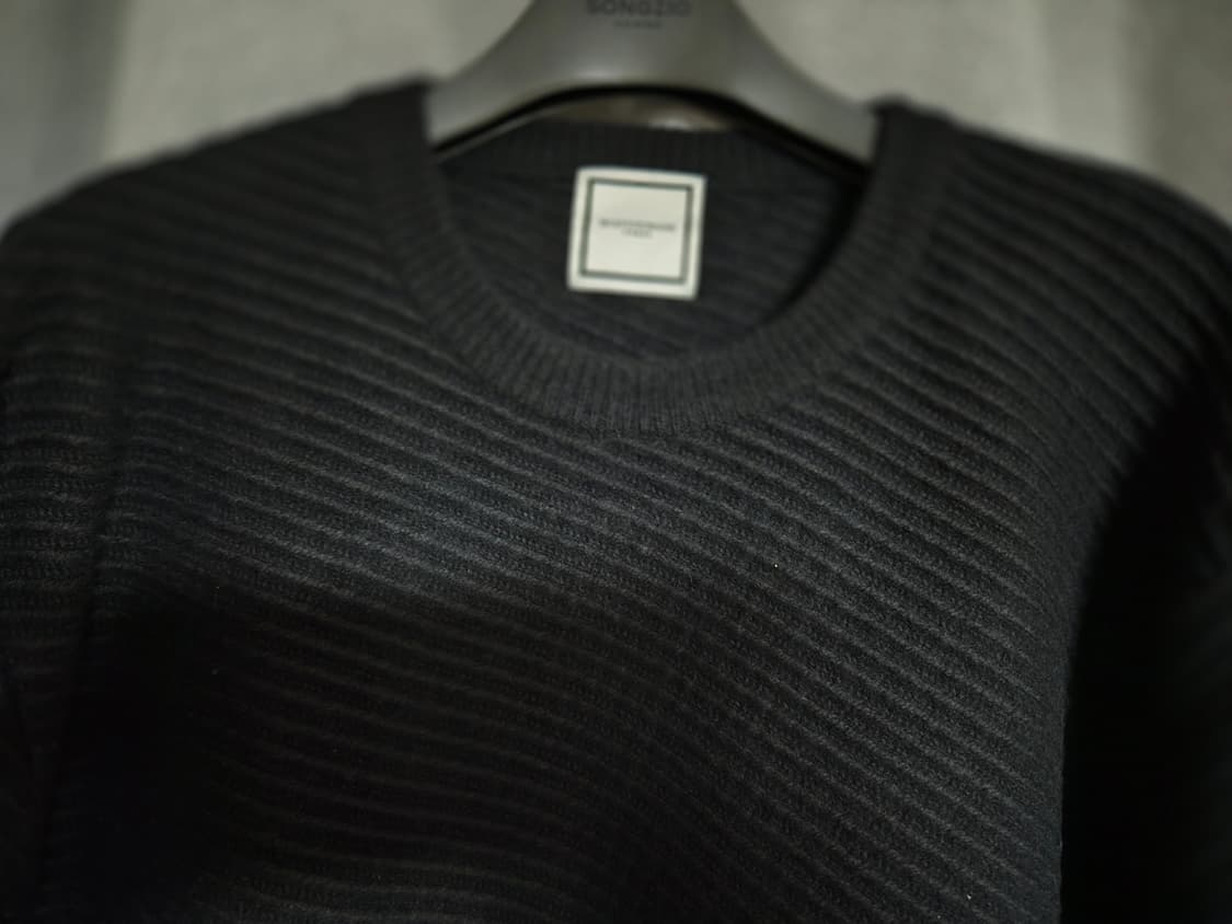 우영미 빗살무늬 니트 팝니다 솔리드옴므 타임옴므 상품이미지2