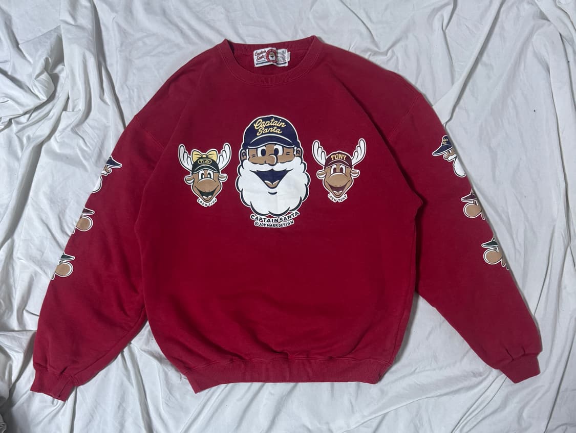 캡틴 산타 스웨트셔츠 상품이미지2