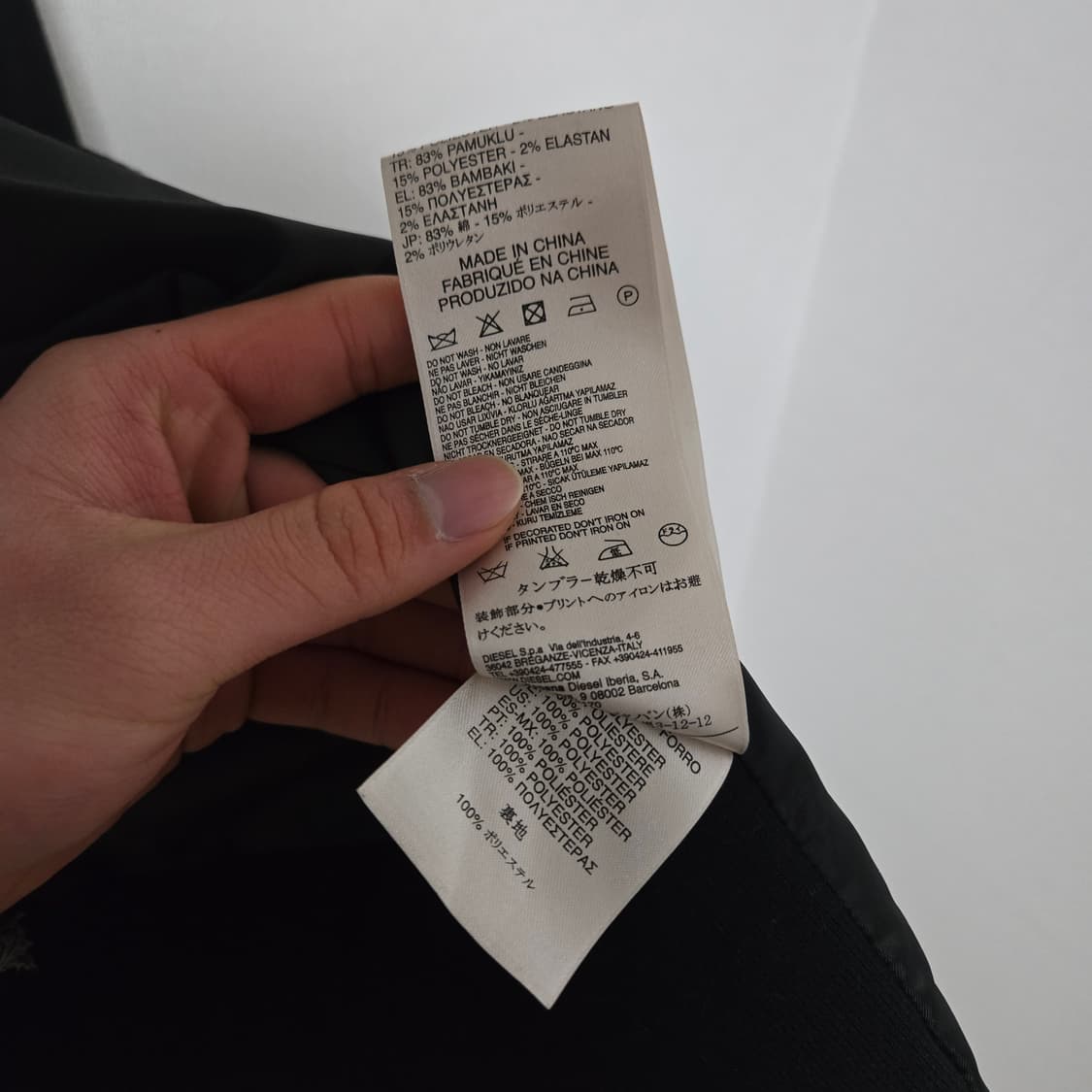 디젤 울 트렌치코트/ 여성 코트/여자 코트  상품이미지5