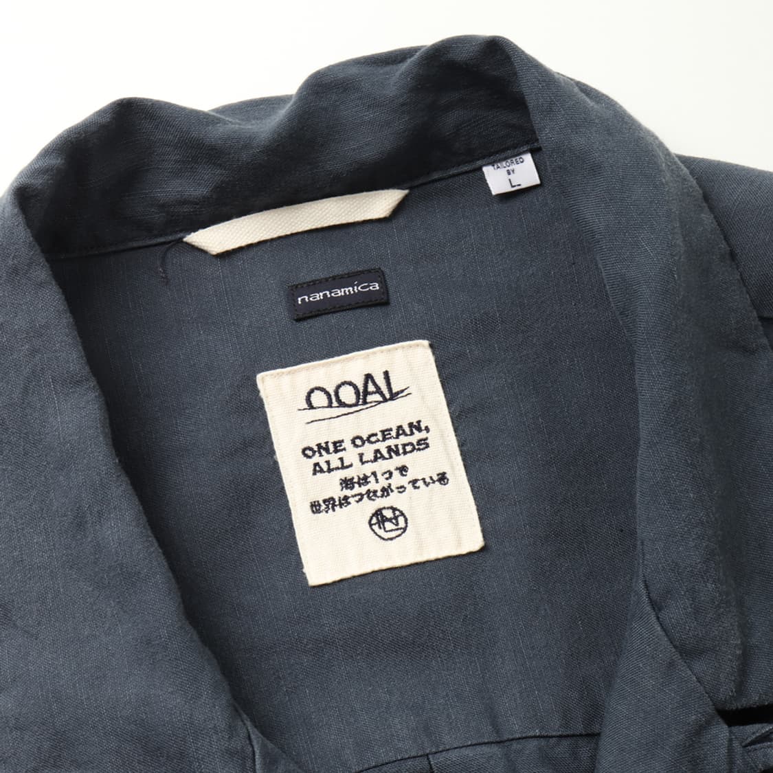 nanamica Open Collar Cupra Hemp Shirt 상품이미지6