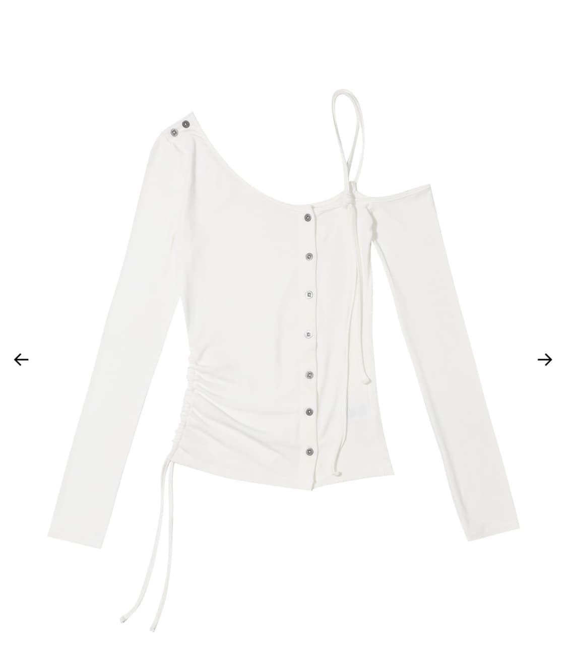 보헤미안서울 원숄더 스트링티 상품이미지1