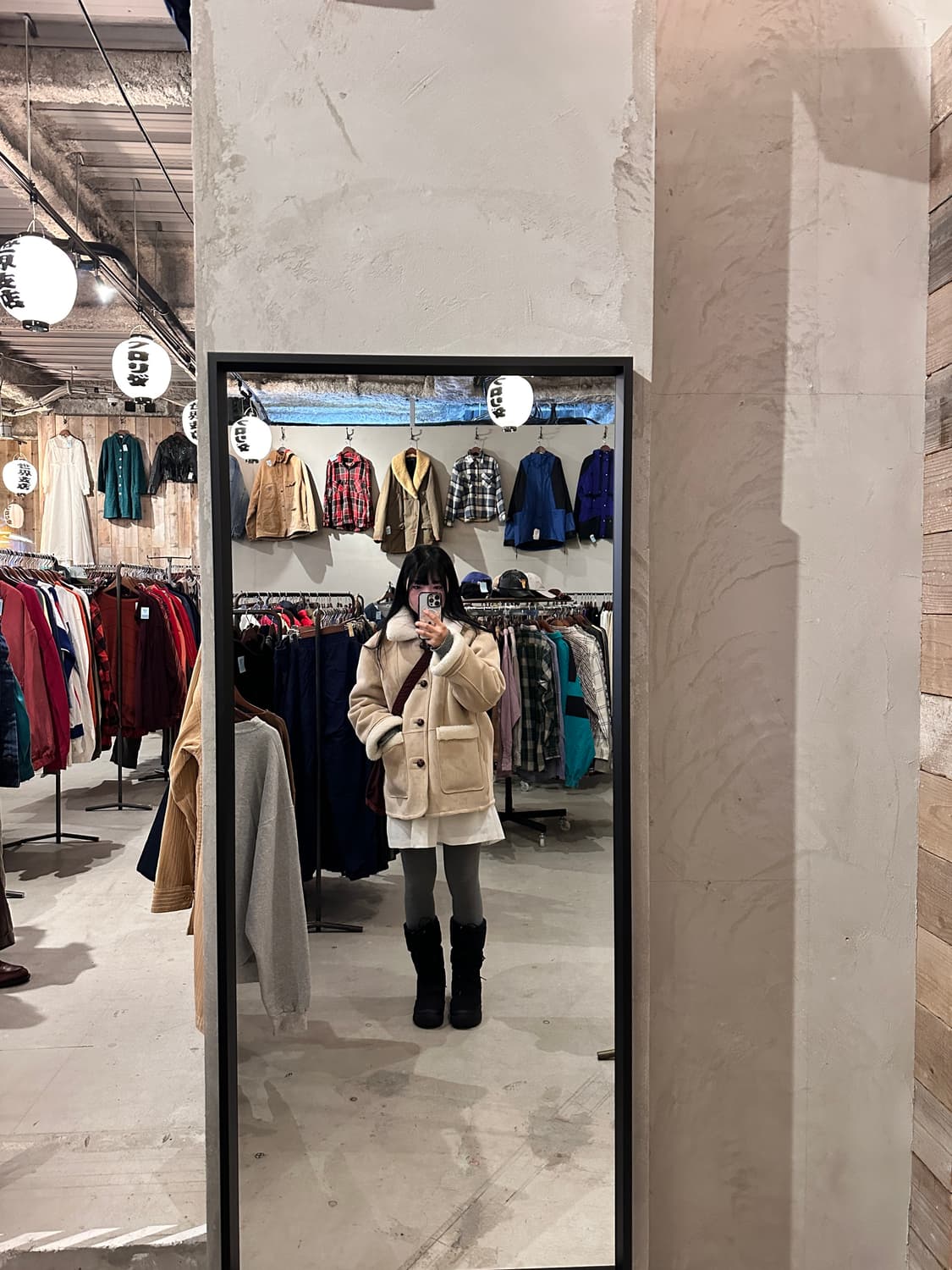 틸아이다이 리버시블 스웨이드 무스탕 자켓 상품이미지8