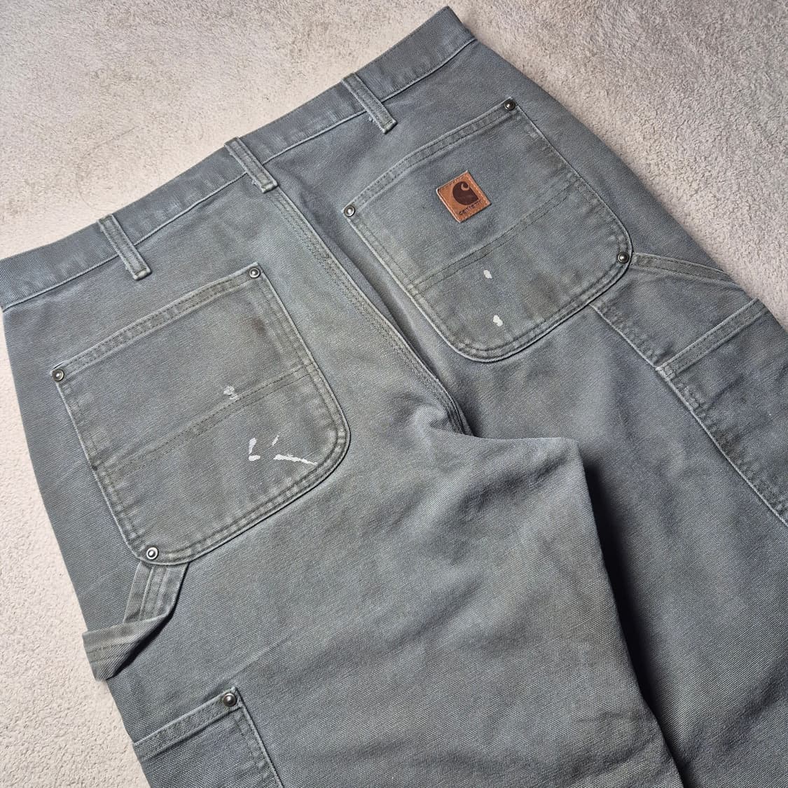 칼하트 더블니 모스그린 덩가리핏

 상품이미지6