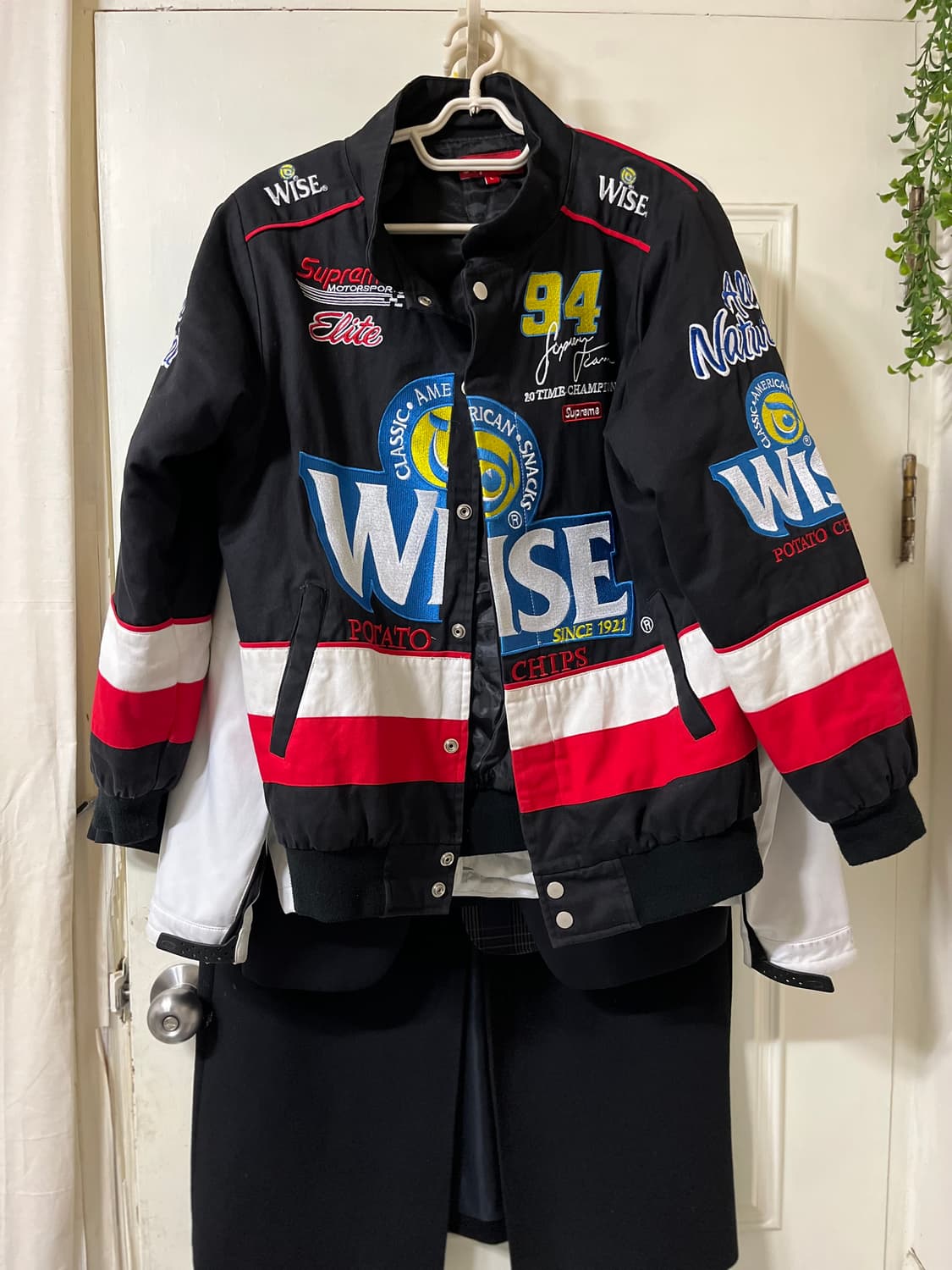 슈프림 와이즈 레이싱자켓 상품이미지6